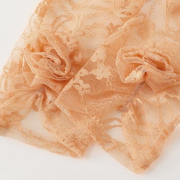 Floral Opera Gloves - Picture 6 of 6